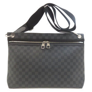 Louis Vuitton N41656 Hunter Shoulder Bag in Damier Canvas for Men